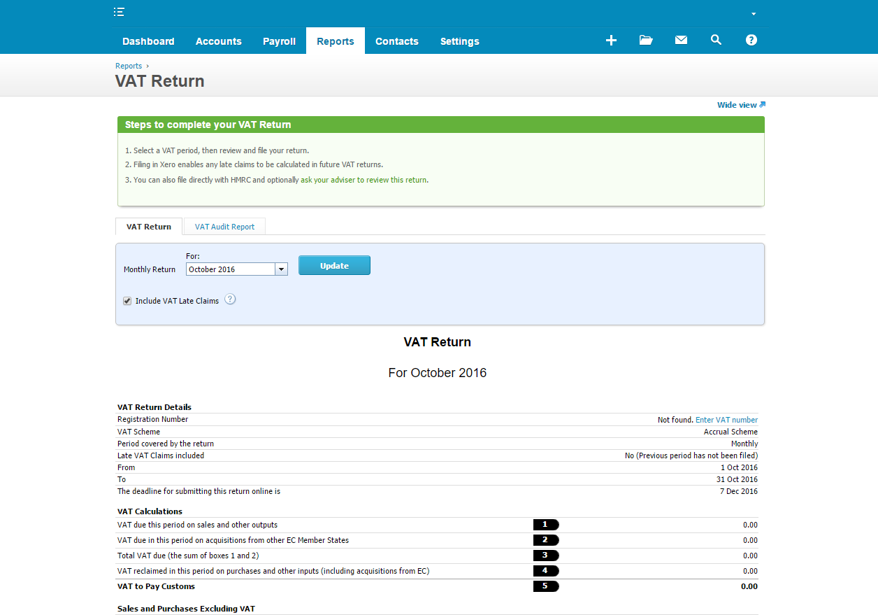 xero accounting software